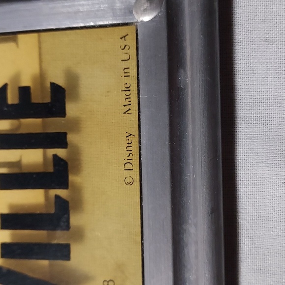 Walt Disney 70th Anniversary Mickey Mouse in Steamboat Willie Glass Hanging - Picture 7 of 8